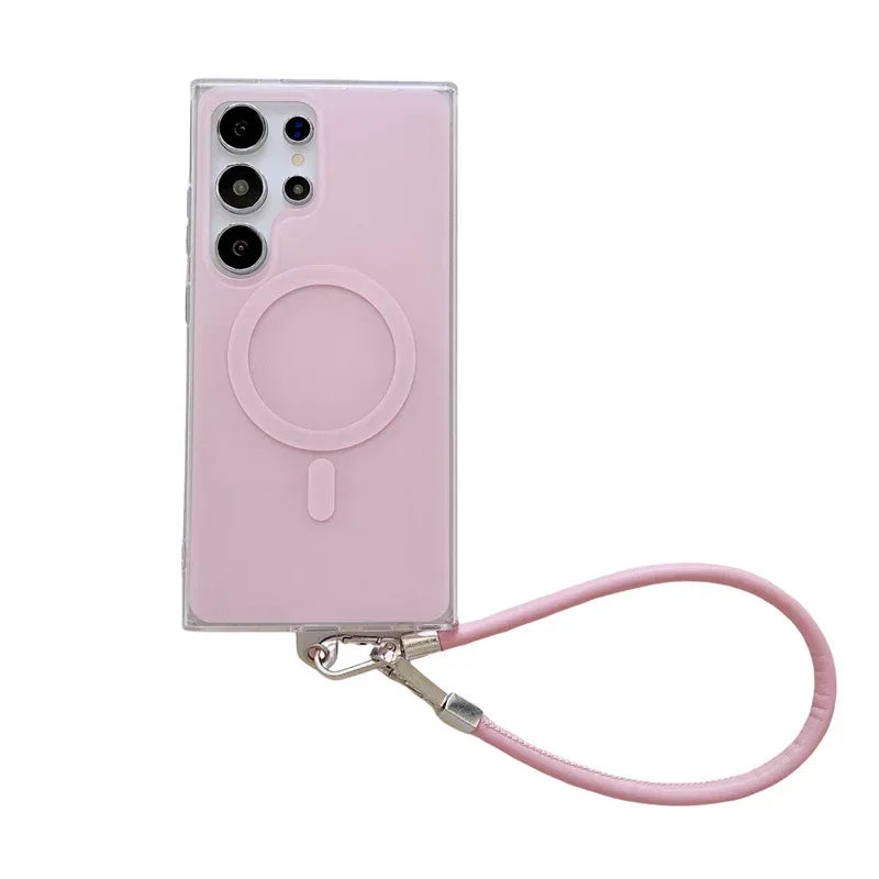 Macaron Color Series Magnetic Samsung Phone Case - Viexta