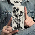 angel-advent-sketch-iphone-case - Viexta
