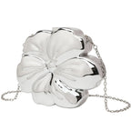 Flower Clutch Chain Crossbody Bag - Viexta