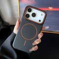 Magnetic Ring Litchi Pattern iPhone Case - Viexta