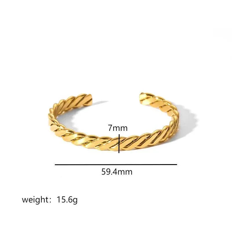 Titanium Steel Bracelet Six-pointed Star Buckle - Viexta