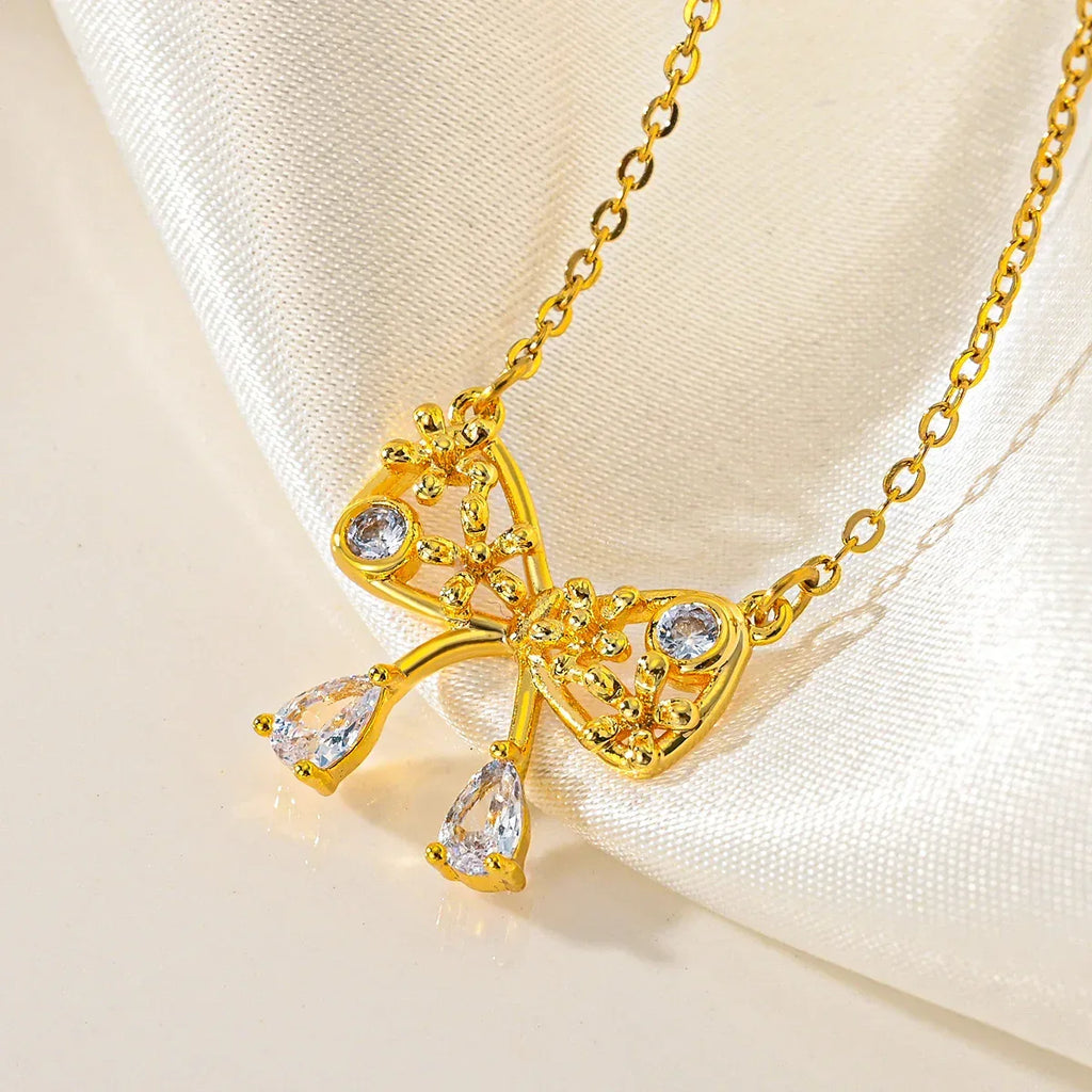 Bow Gang Drill Necklace - Viexta