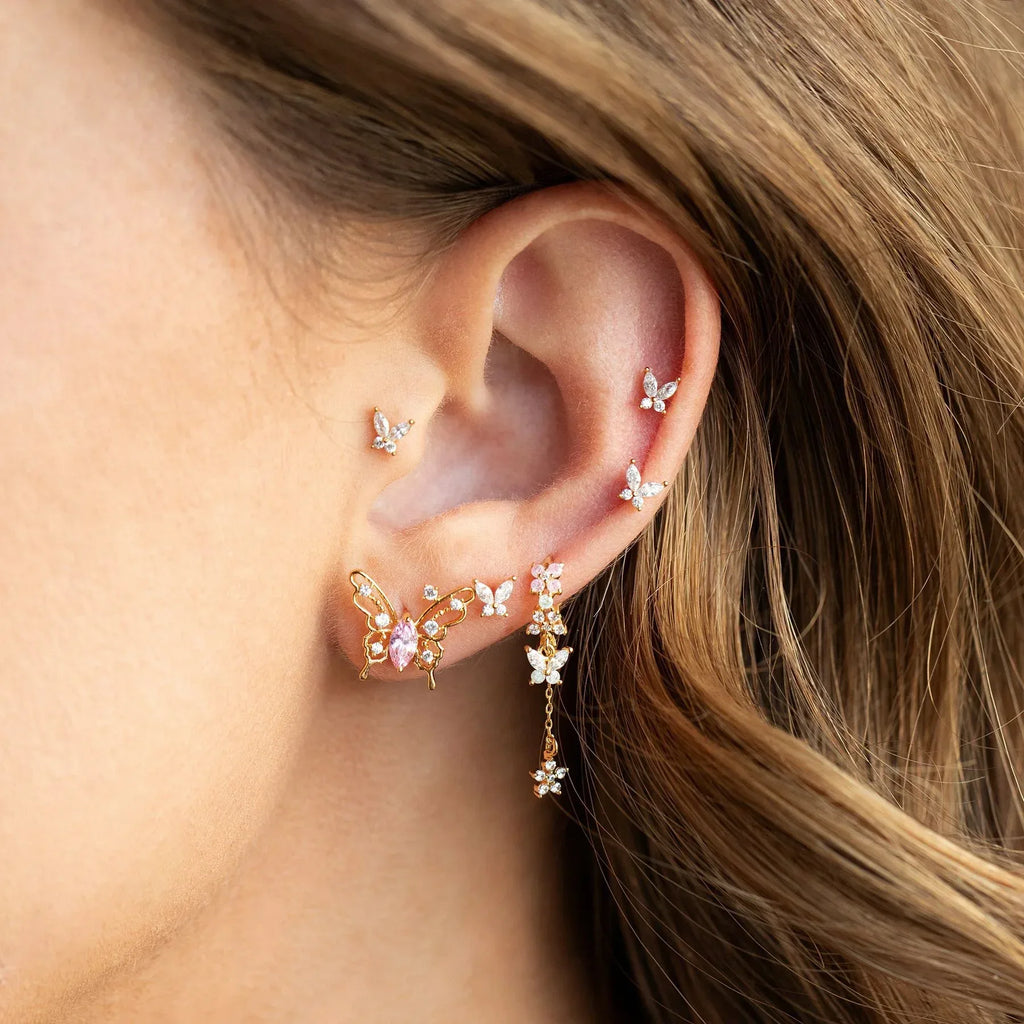 Tassel Water Drop Earrings - Viexta
