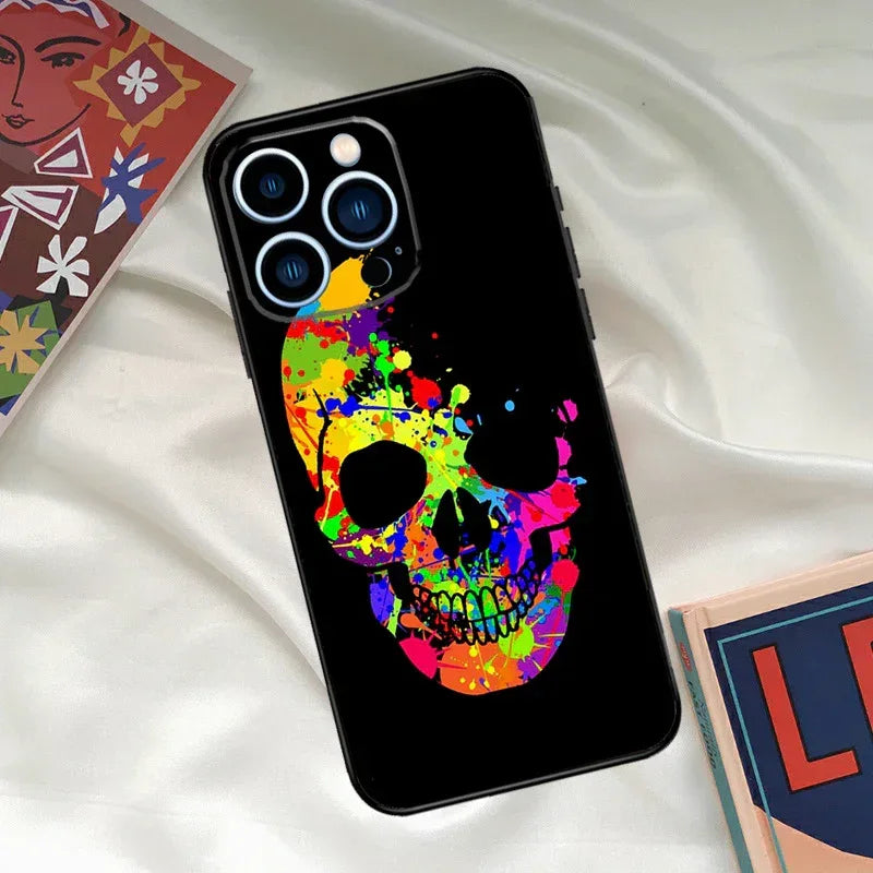 Ghost Skull iPhone Case - Viexta