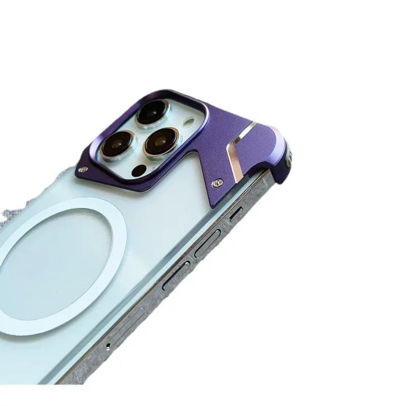 Frameless Metal Magnetic iPhone Case - Viexta