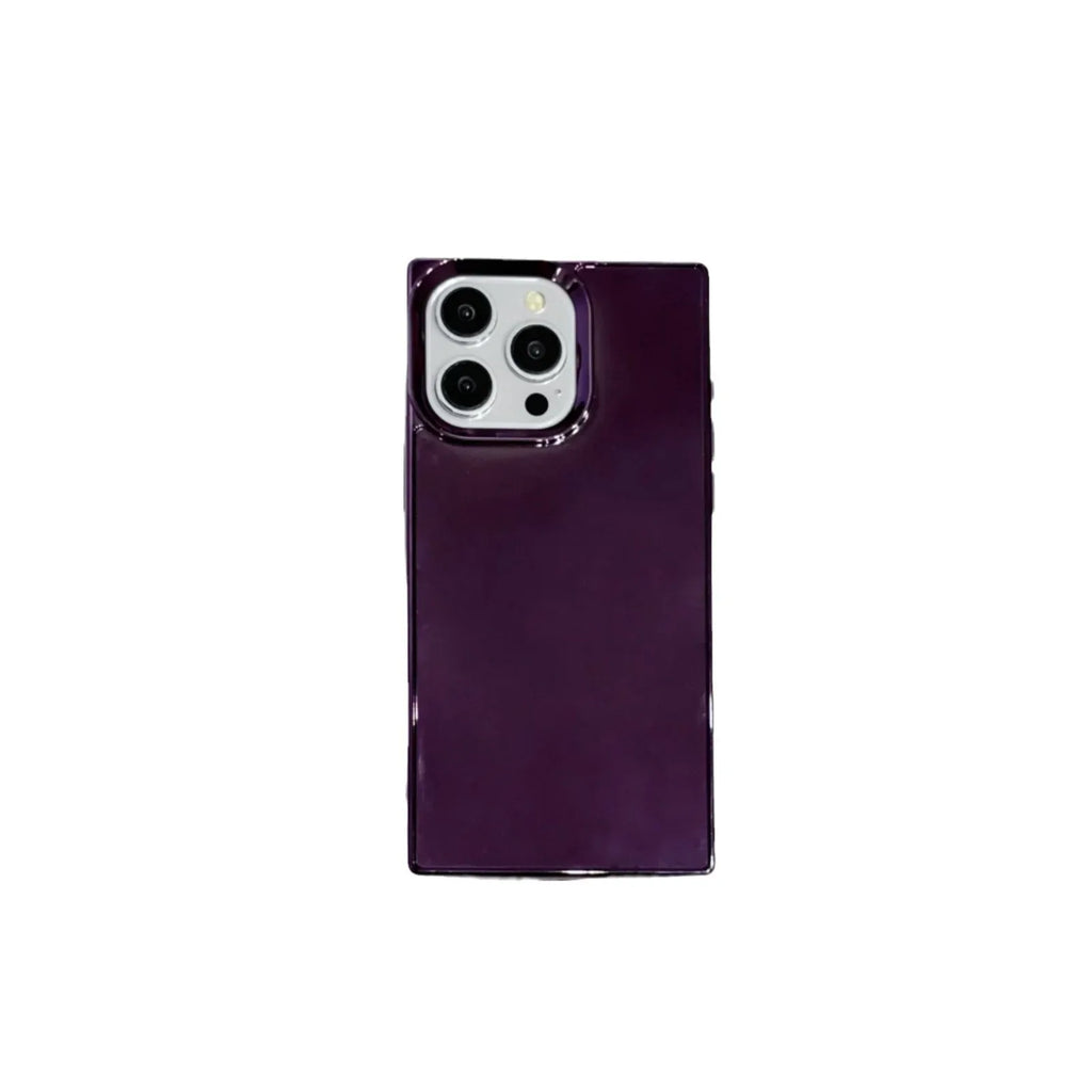 Right-angle Large Hole Electroplating Mirror Drop-resistant iPhone Cover - Viexta