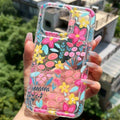Colorful Bright Flower Airbagi Phone Case - Viexta