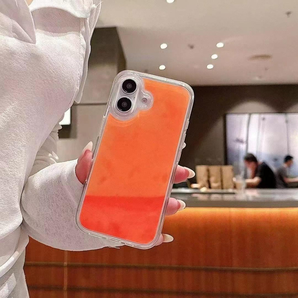 luminous-glitter-powder-quicksand-drop-resistant-iphone-case - Viexta