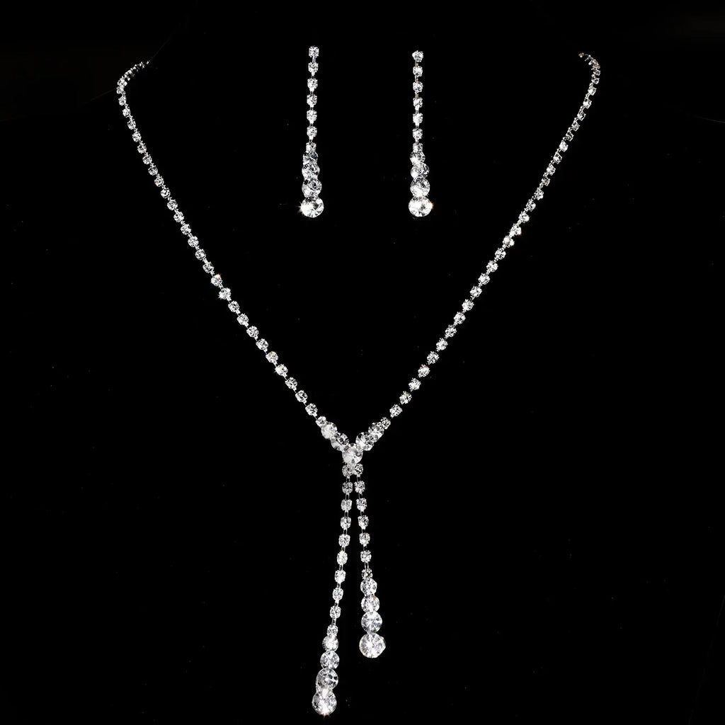 Zircon Water Drop Necklace - Viexta