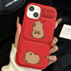 Creative Cartoon Angry Capabala iPhone Case - Viexta