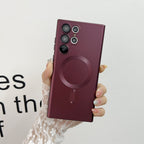 Advanced Metal Paint Magnetic Samsung Cover