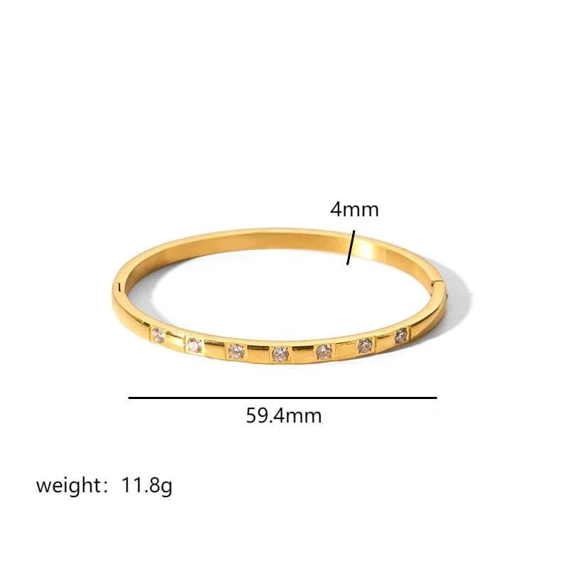 Titanium Steel Bracelet Six-pointed Star Buckle - Viexta