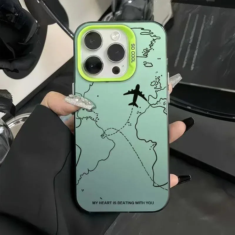 Map iPhone Case - Viexta