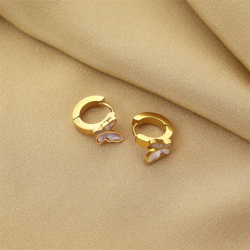 18k Trendy Hoops - Viexta