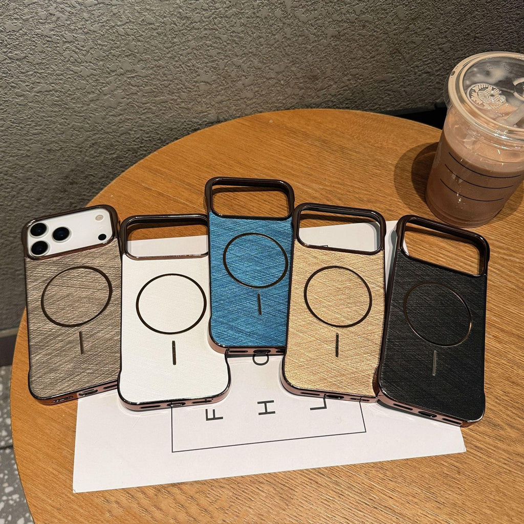 New Electroplating Frameless Magnetic iPhone Case - Viexta