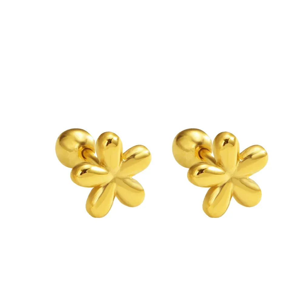 Mini Flowers Ear Studs - Viexta