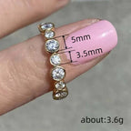 Zircon Gang Drill Refined Ring - Viexta