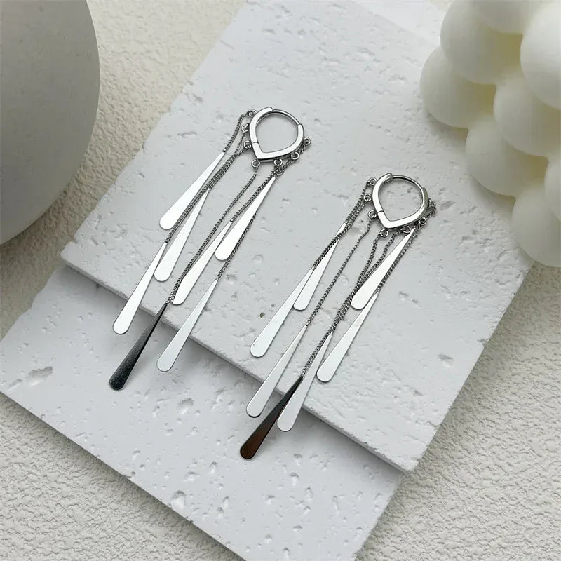 Fringe Tassel Earrings - Viexta