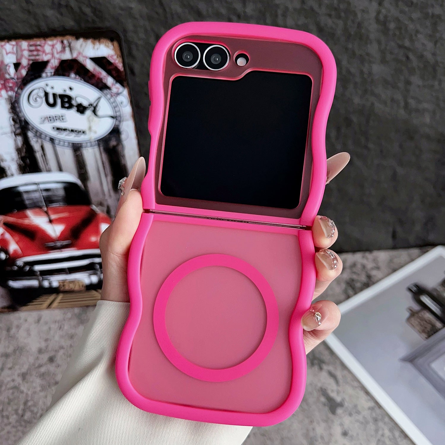 Magnetic Foldable Samsung Cover