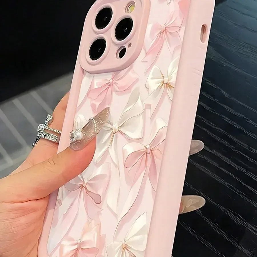 All-inclusive Silk Bow iPhone Case Ladder - Viexta