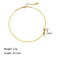 Fashion Minimalist Bowknot Necklace - Viexta
