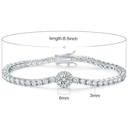 Classic 18K Tennis Bracelet