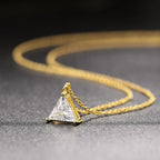 Zircon Micro-inlaid Necklace - Viexta