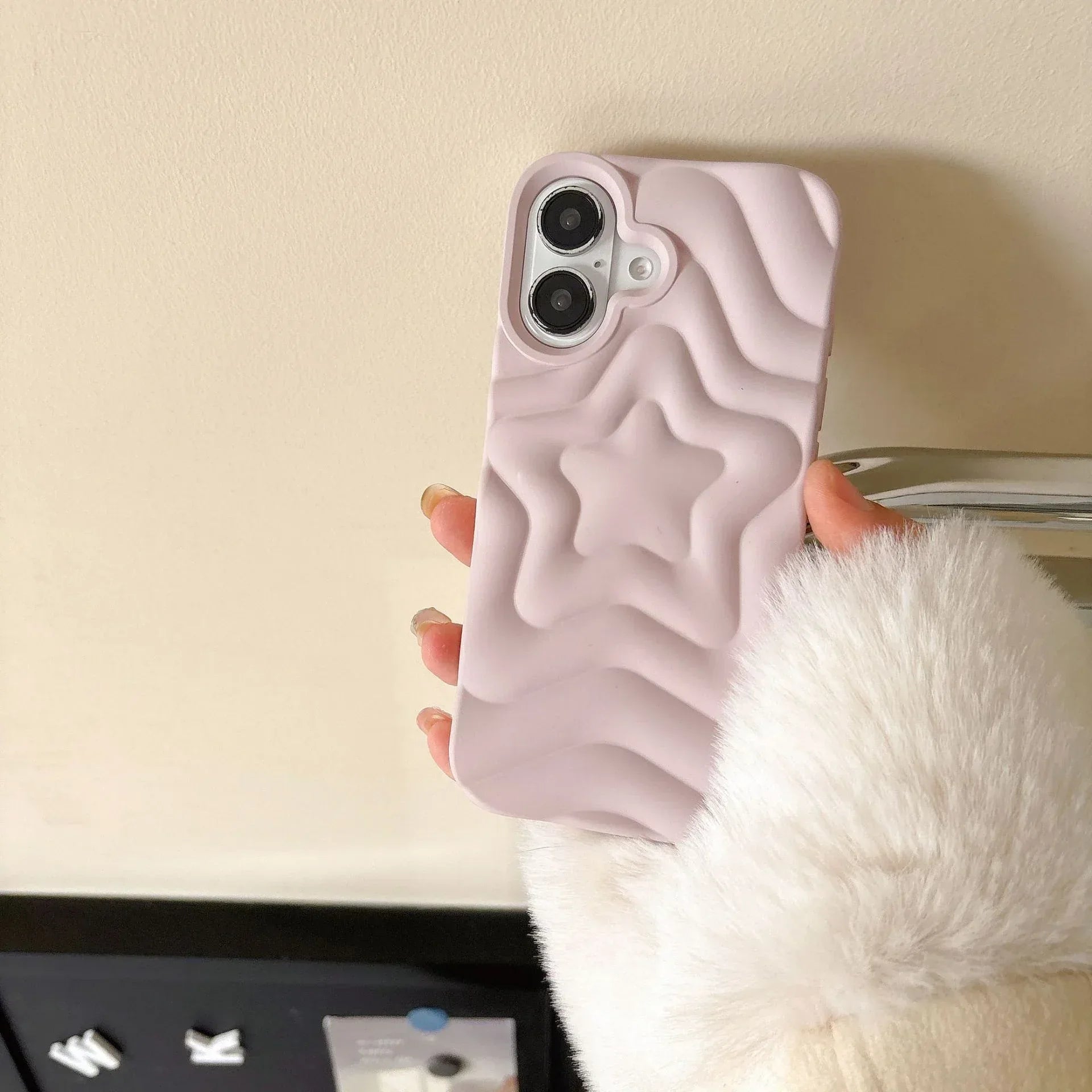 Three-dimensional Solid Color iPhone case - Viexta