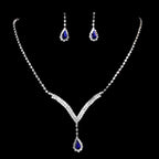 Zircon Water Drop Necklace - Viexta