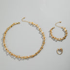 Dainty Open-ended Ring with Bracelet