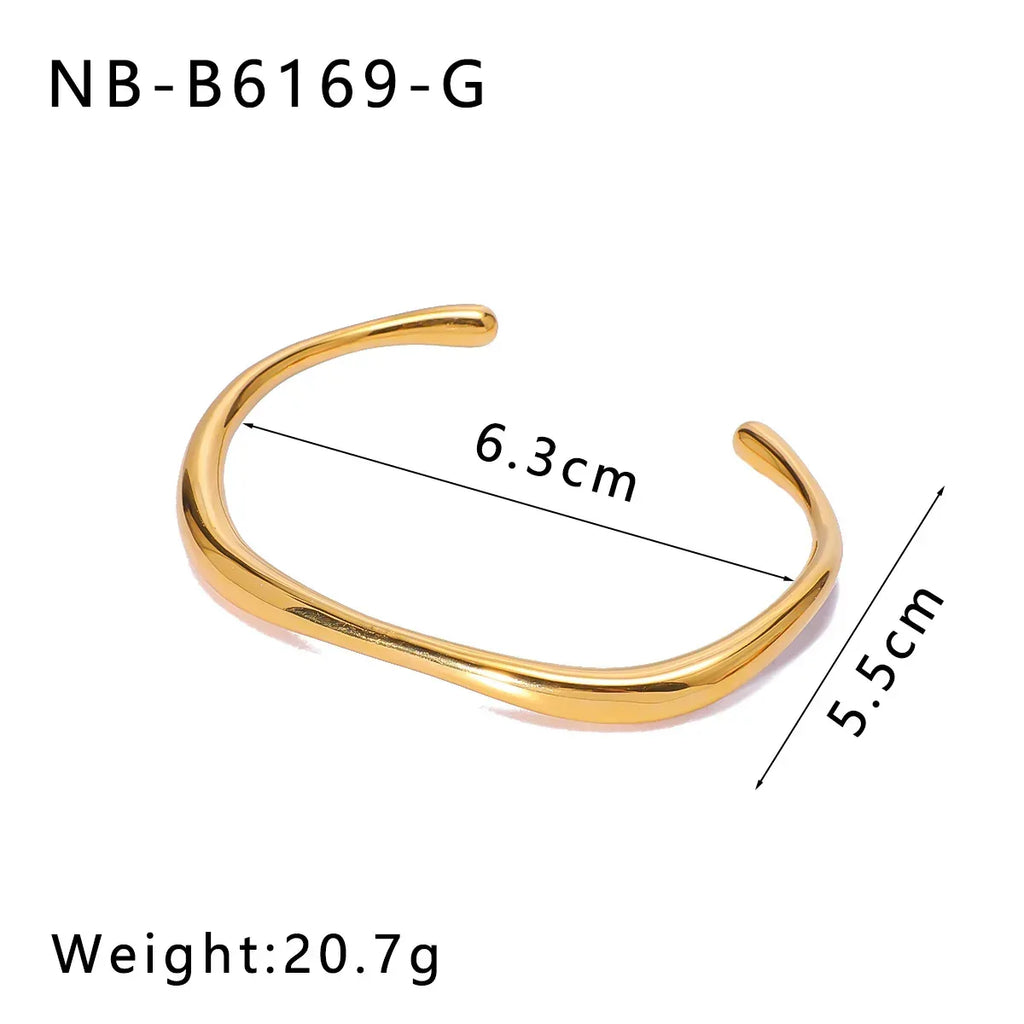 zircon-titanium-steel-electroplated-bracelet - Viexta