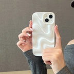 Three-dimensional Pleated Water Ripple Phone Case for IPhone - Viexta