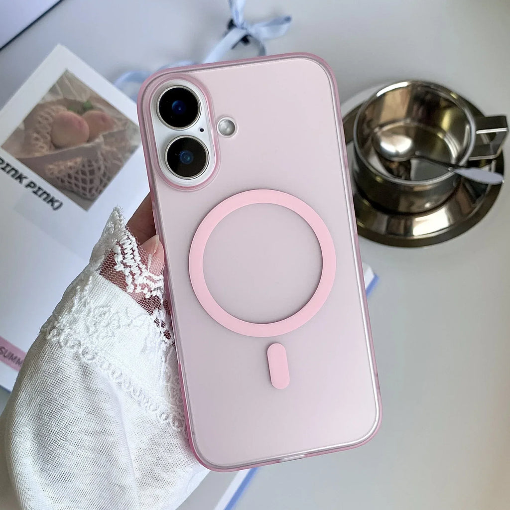 PC Magnetic Ultra-thin Matte iPhone Case - Viexta
