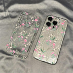 Small Floral Silicone iPhone Case - Viexta