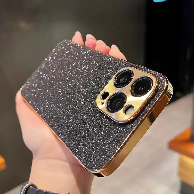 Electroplated Star Diamond Glitter iPhone Case - Viexta