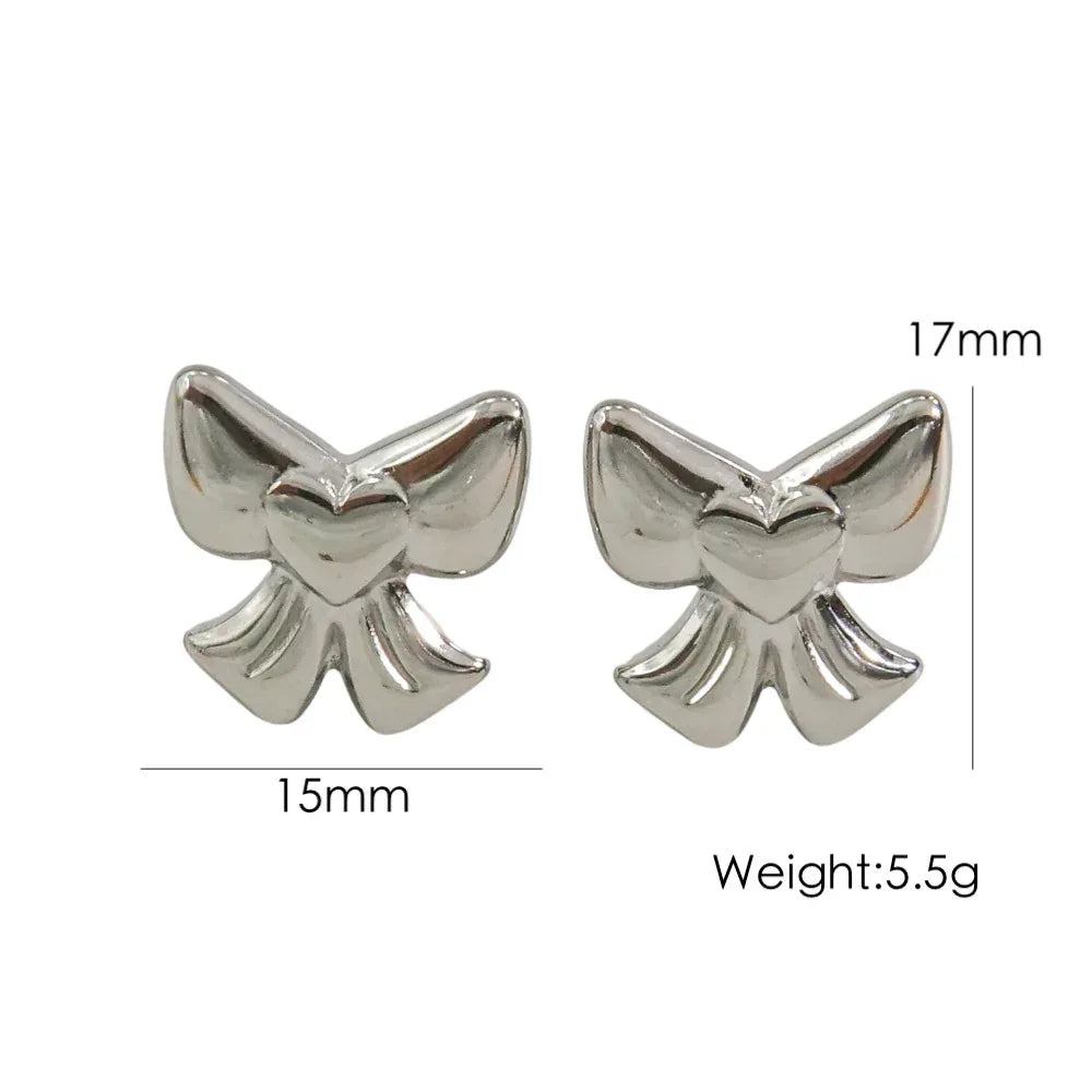 Bow Stainless Steel Necklace - Viexta