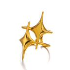 All-matching Star 18K Gold Plated Ring - Viexta
