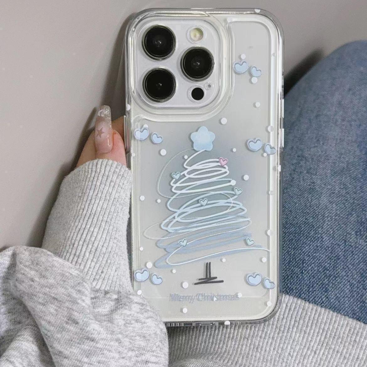 Colorful Christmas Tree iPhone Case - Viexta