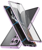 S24Ultra Peep-proof Magnetic Mirror Phone Case - Viexta