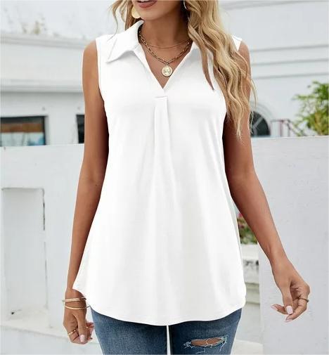 Women's Solid Color Casual Vest