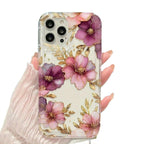 Purple Flowers iPhone Case