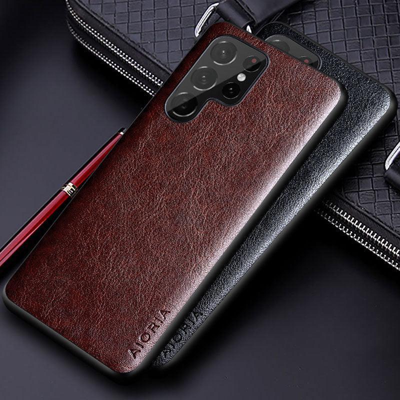 PU Leather Samsung Phone Case - Viexta
