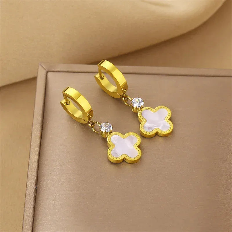 18k Trendy Hoops - Viexta