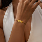 Stainless Steel Zodiac printed Bracelet