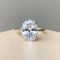 Wedding Luxury Oval Zircon Ring - Viexta