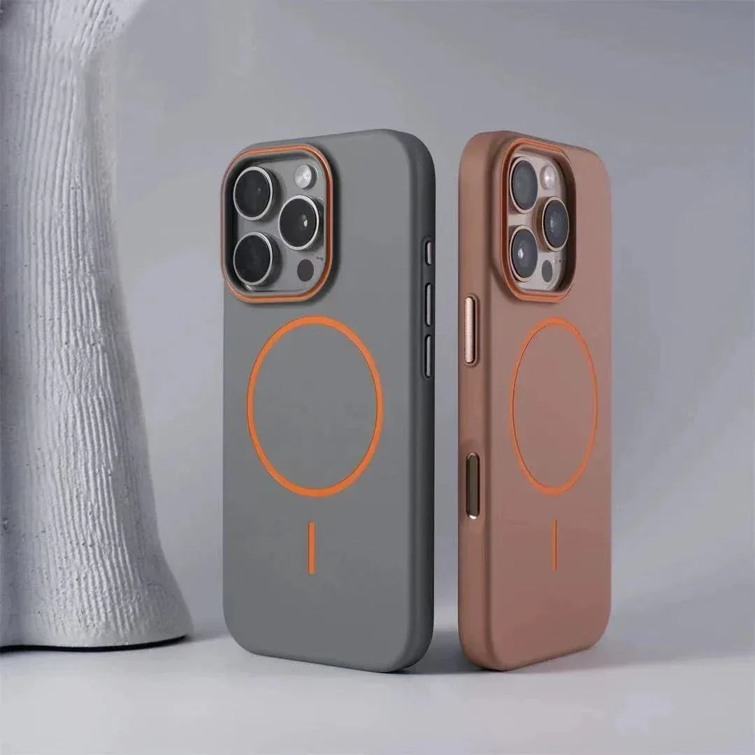 frosted-pc-magnetic-iphone-protective-case - Viexta