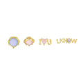 4 piece Refined Stud Earrings - Viexta