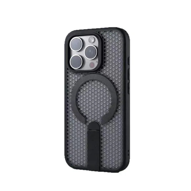 Drop-resistant Pivot Bracket Suction iPhone Case - Viexta