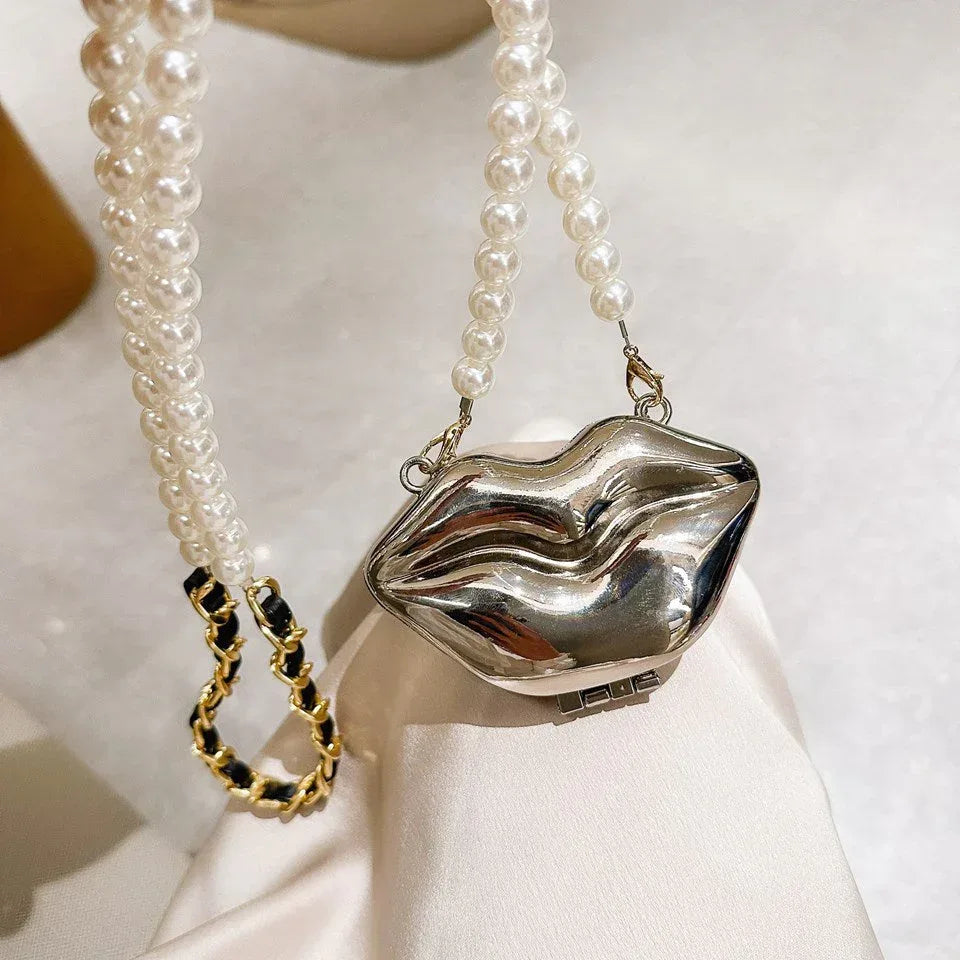 Mini Lip One Shoulder Bag - Viexta