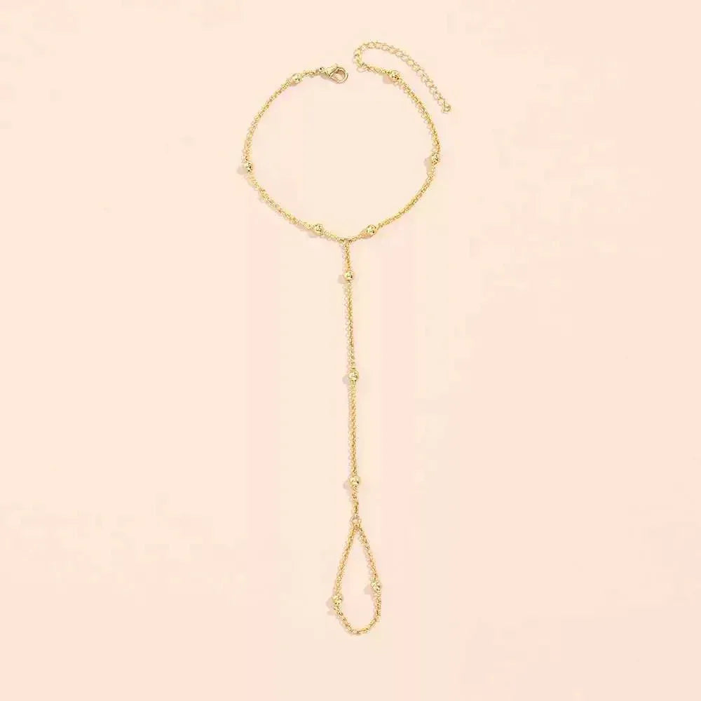 Special Vintage Chain Finger Bracelet - Viexta